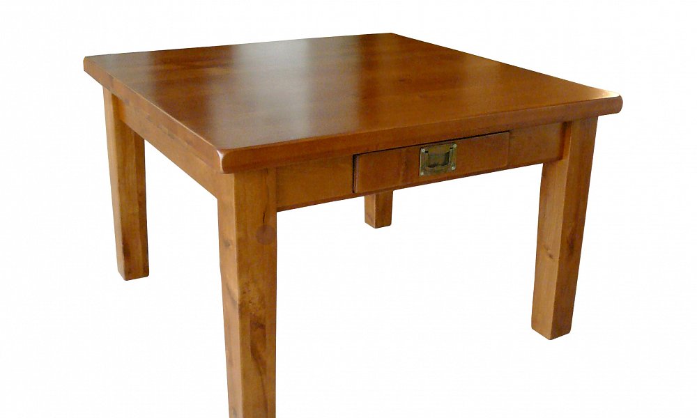 Solid wood coffee table
