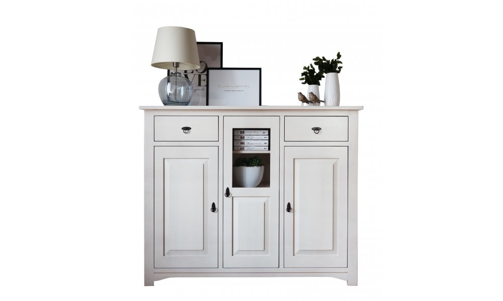 Highboard aus Massivholz