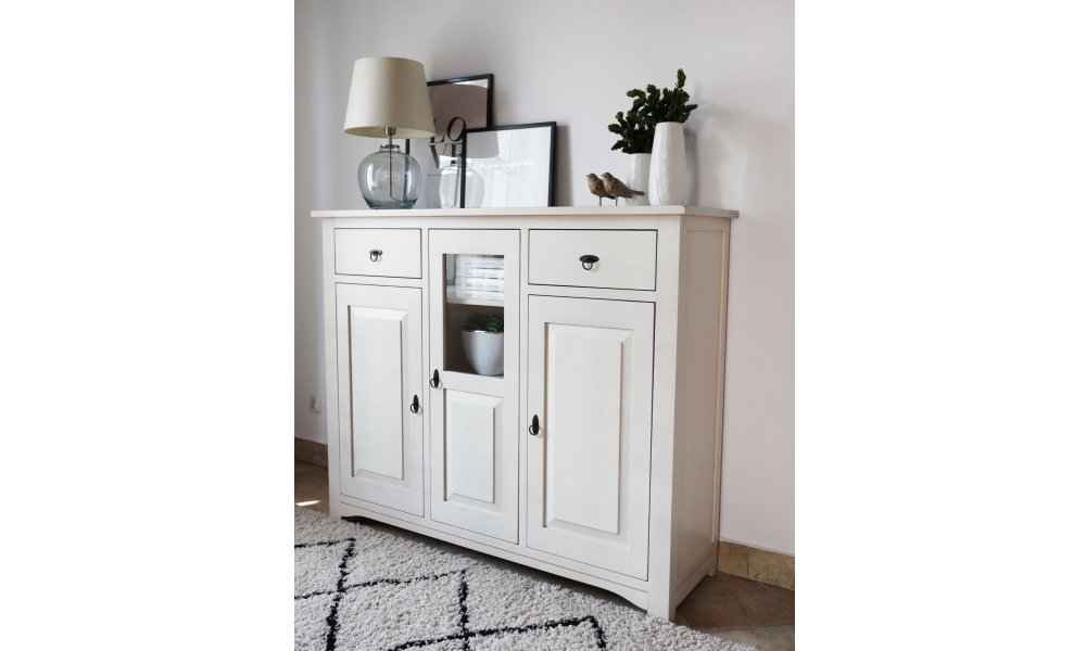 Highboard aus Massivholz