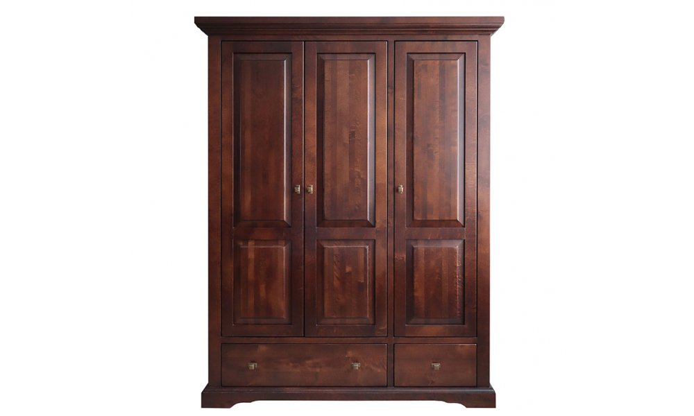 kleiderschrank aus massivholz