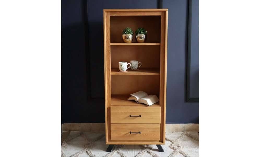 Regal aus massiver Eiche