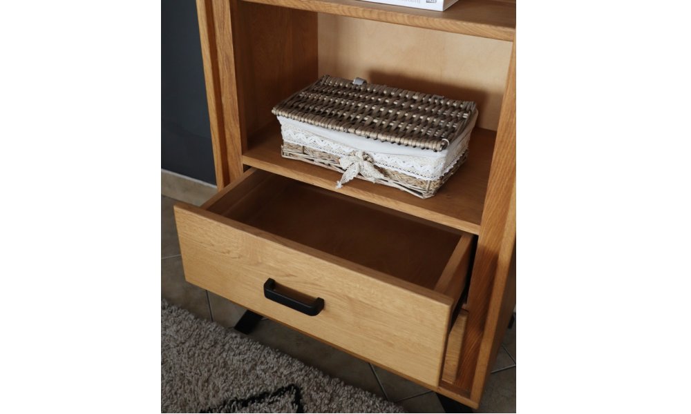 Regal aus massiver Eiche, Regal aus Echtholz