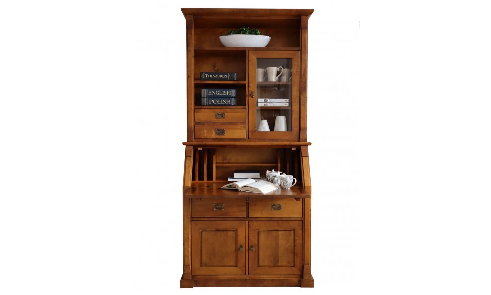 Solid wood bureau