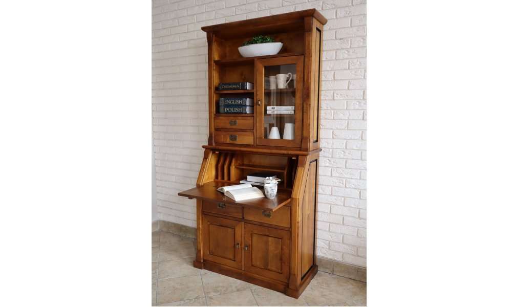 Solid wood bureau