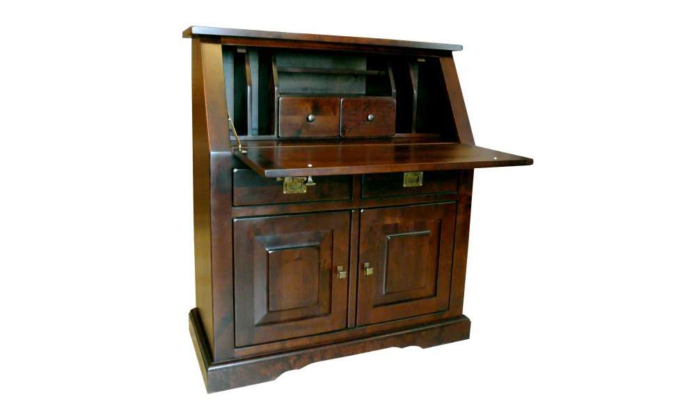 Sekretär aus Massivholz