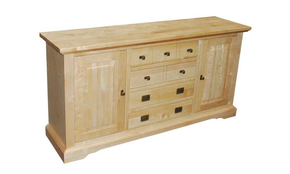 Sideboard aus massiver Birke