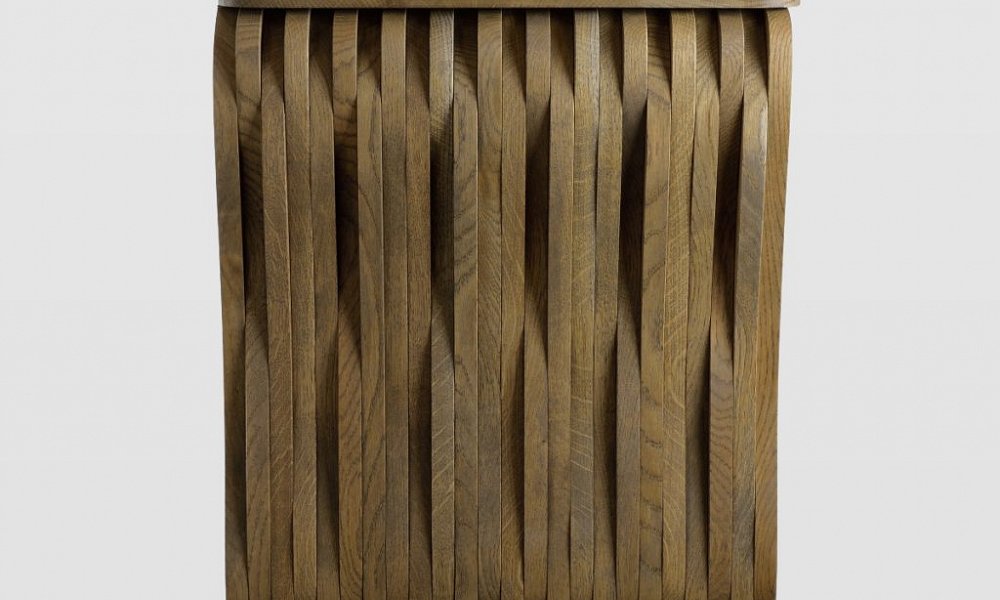 Solid oak sideboard