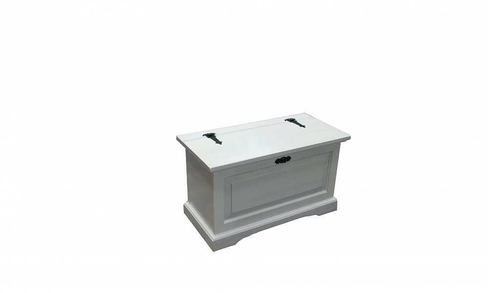 Solid wood chest