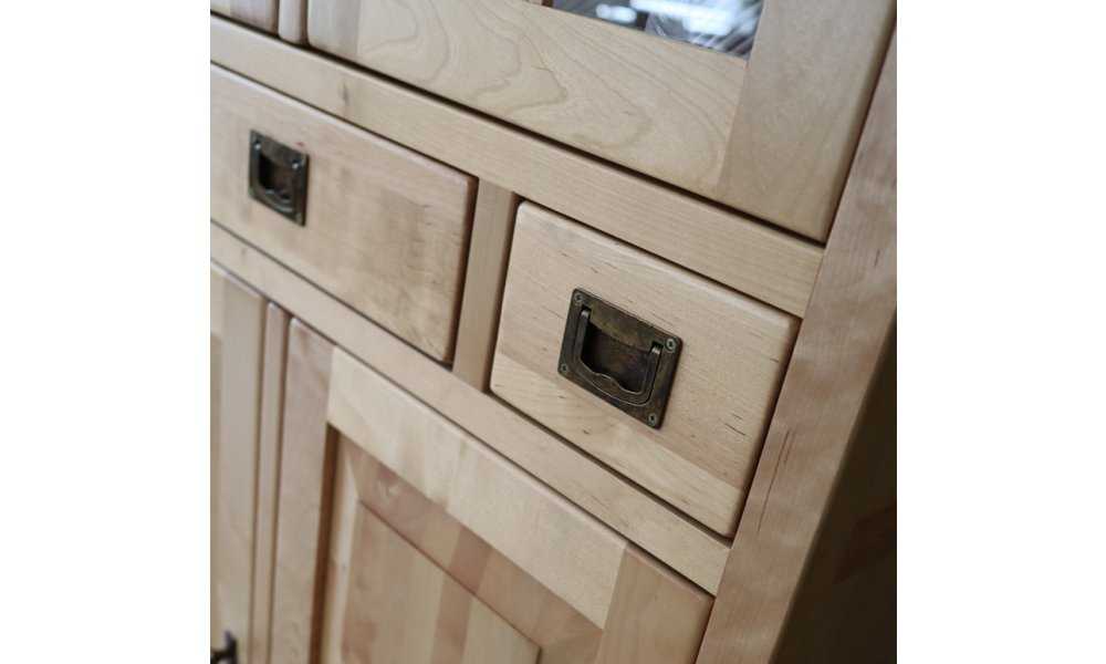 Cabinet from solid wood