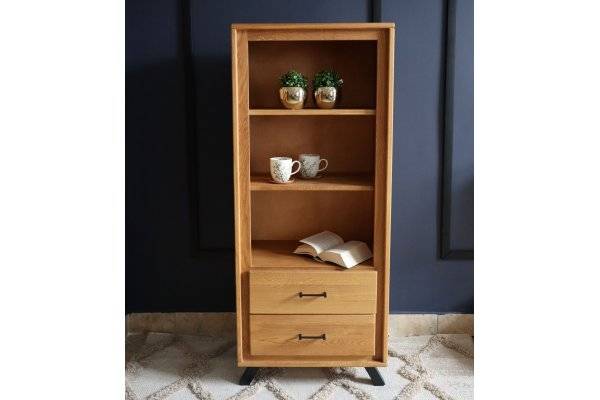 Regal aus massiver Eiche