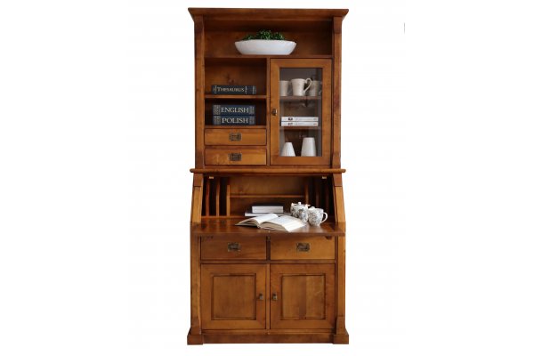 Solid wood bureau