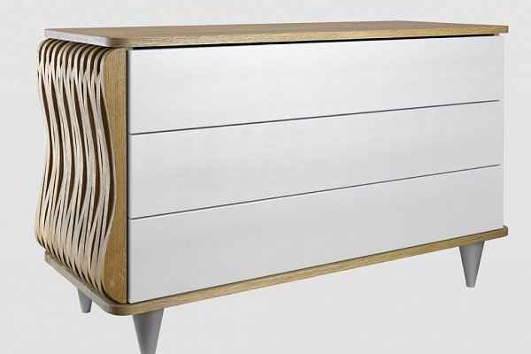 Solid oak sideboard