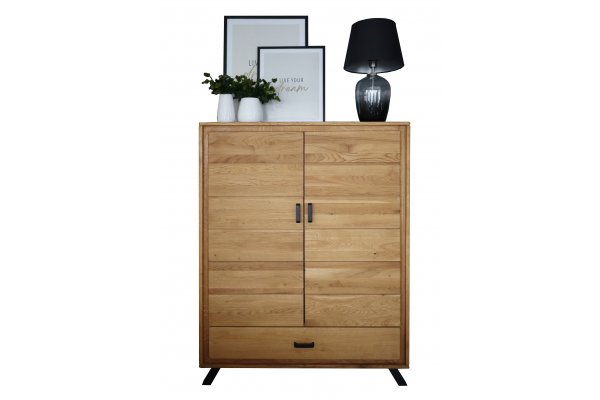 Sideboard aus massiver Eiche, Kommode aus Massivholz