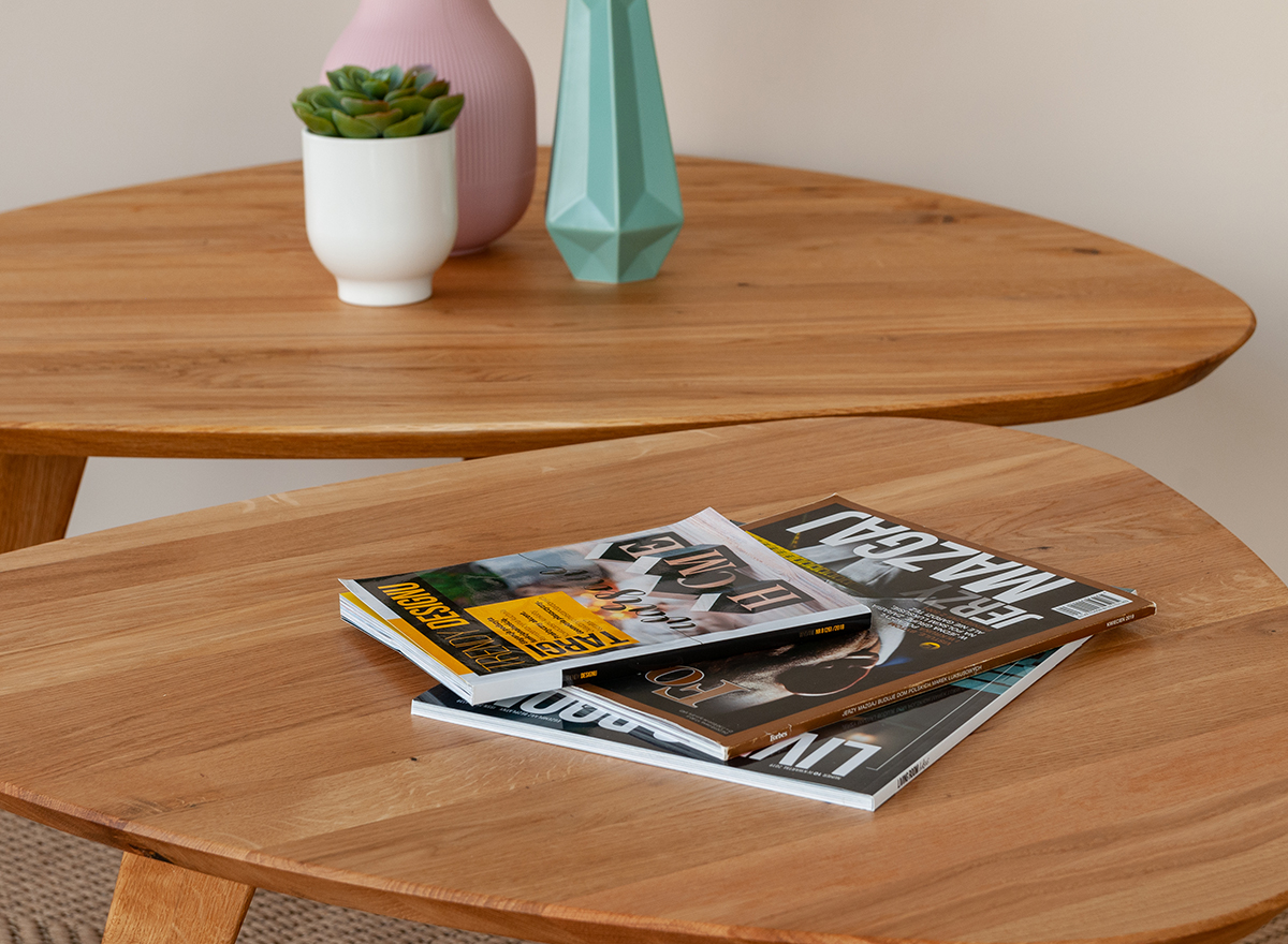 Couchtisch aus Massivholz