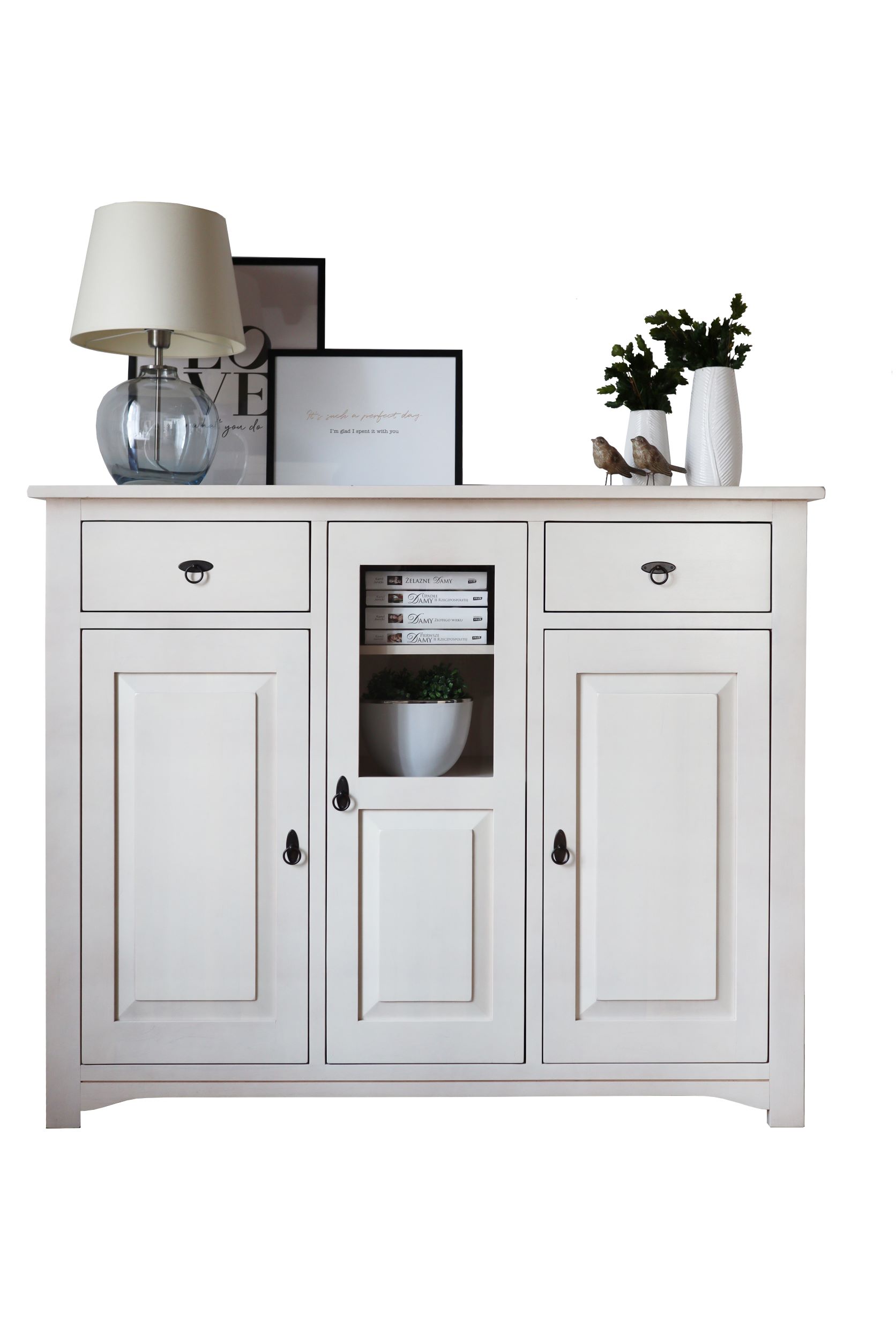 Highboard aus Massivholz