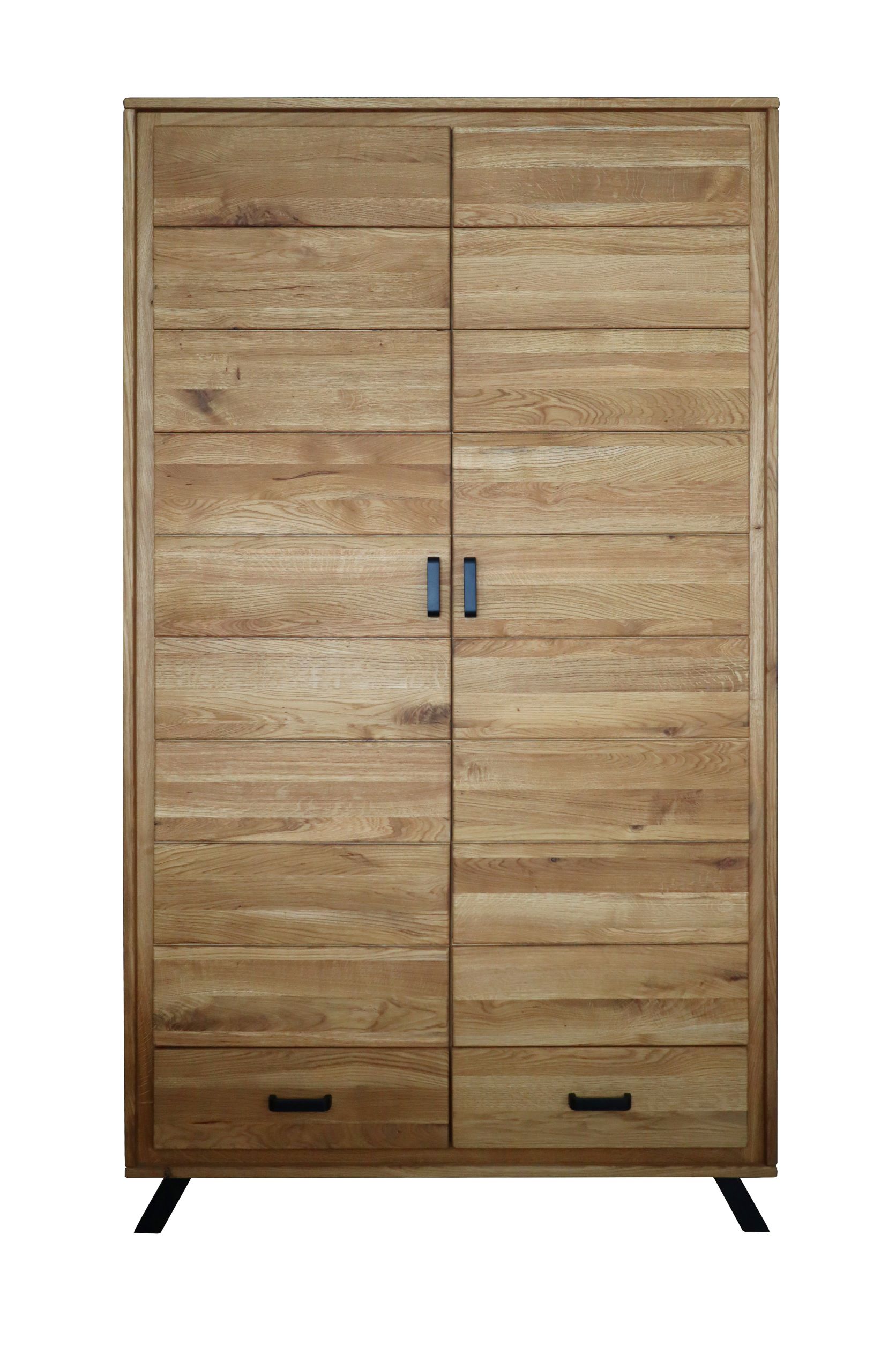 Kleiderschrank aus massiver Eiche, Kleiderschrank aus Massivholz