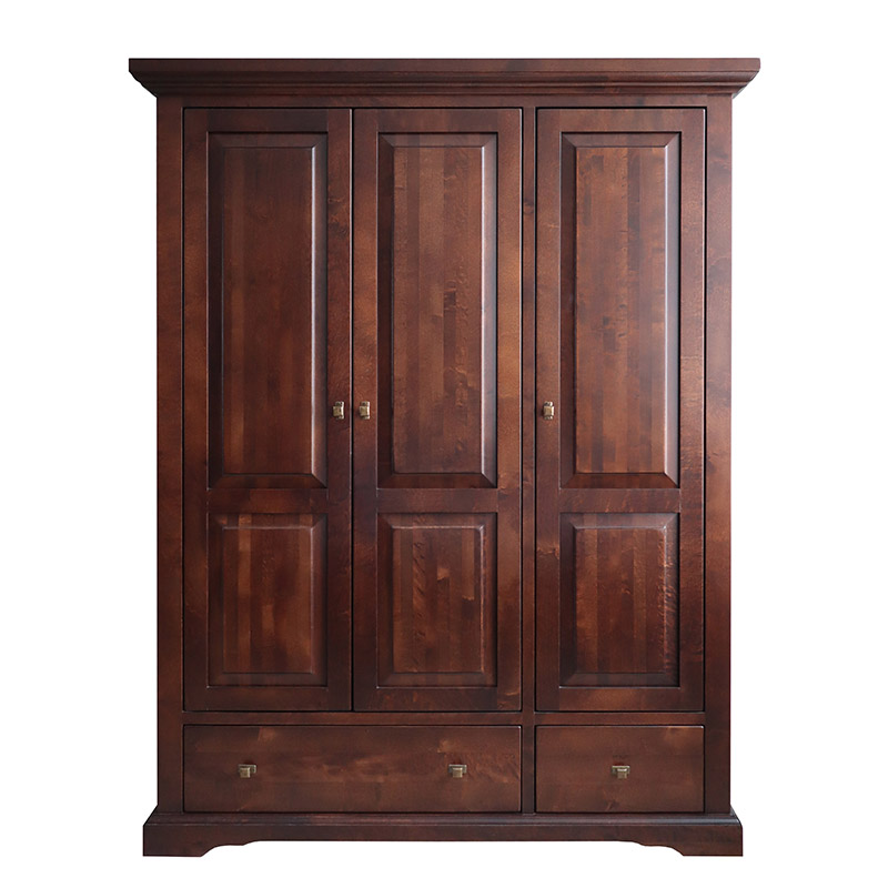 kleiderschrank aus massivholz