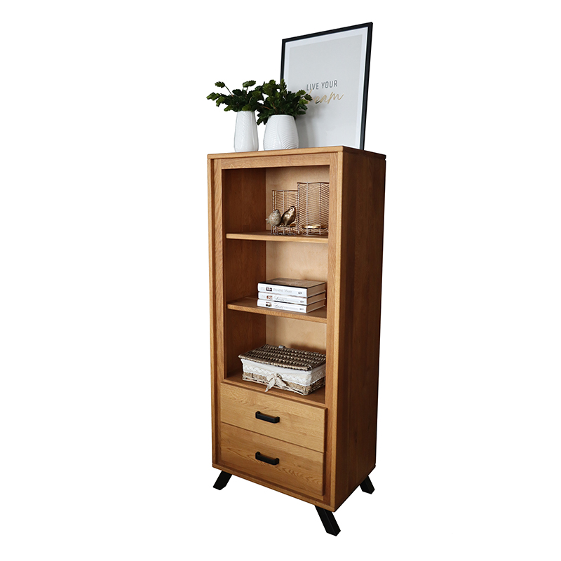 Regal aus massiver Eiche