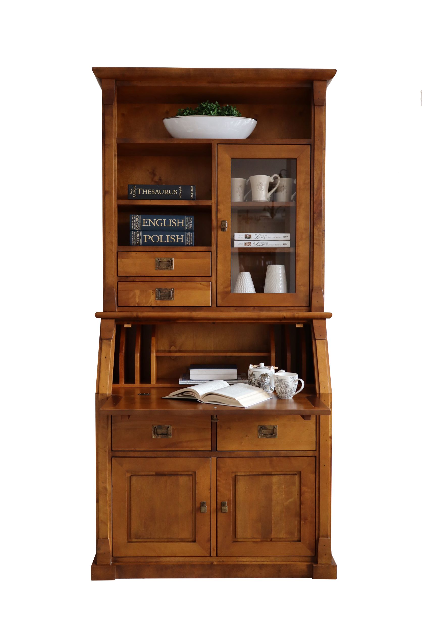 Solid wood bureau