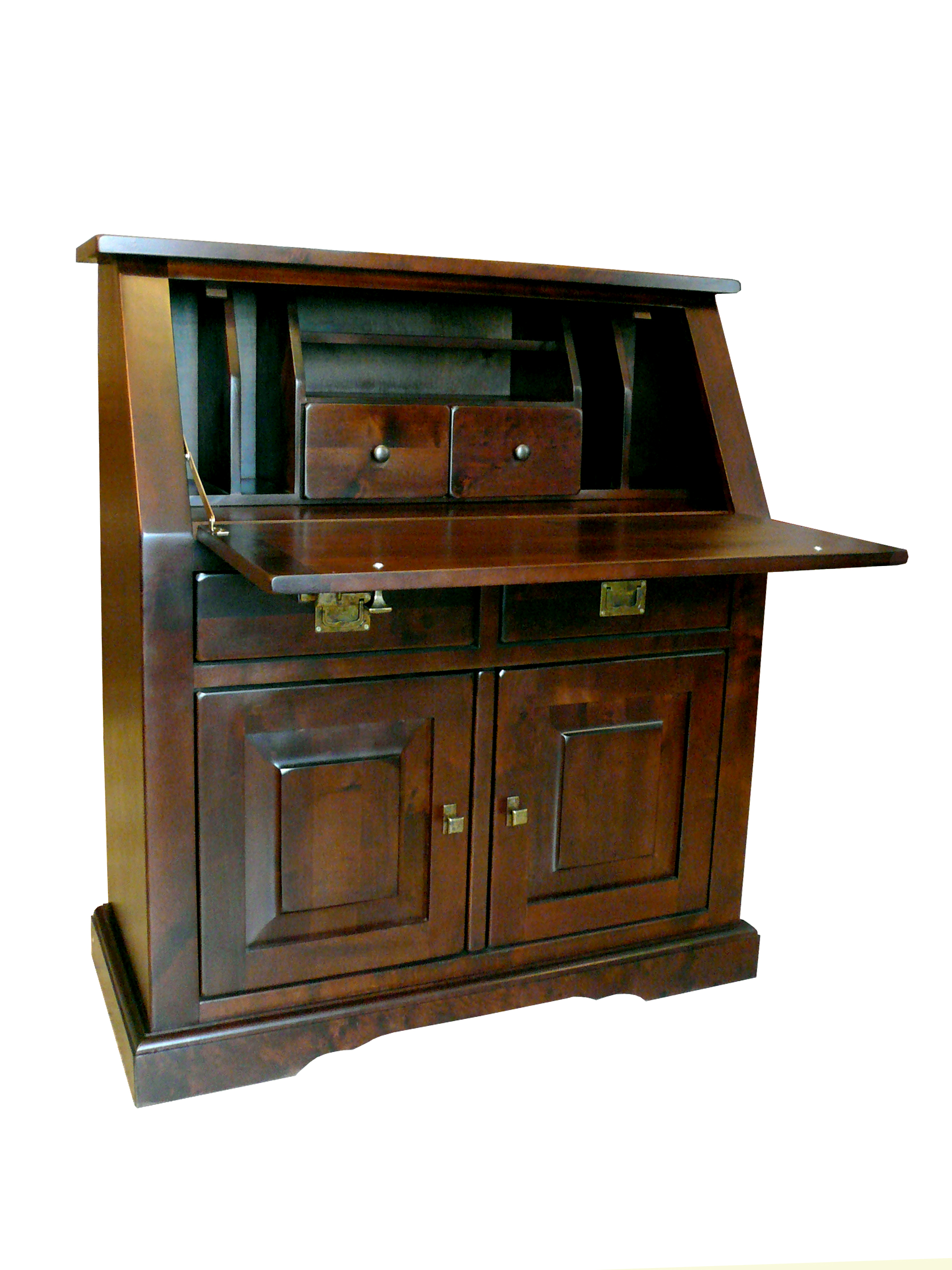 Sekretär aus Massivholz