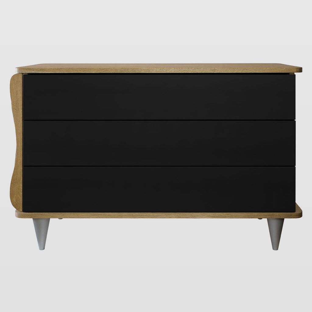 Solid oak sideboard