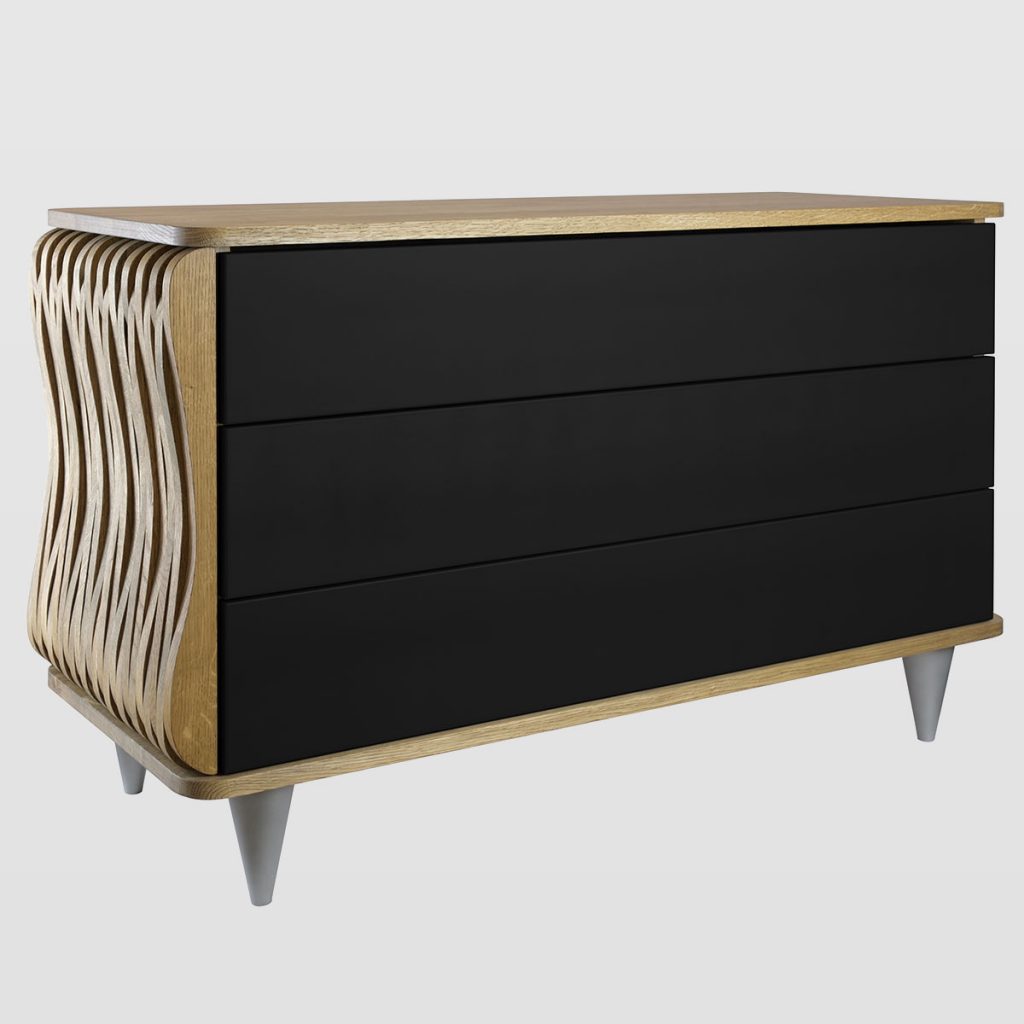 Solid oak sideboard