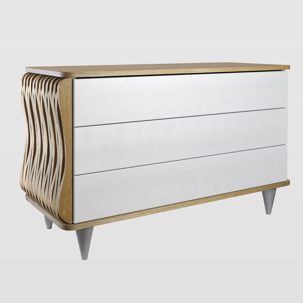 Solid oak sideboard