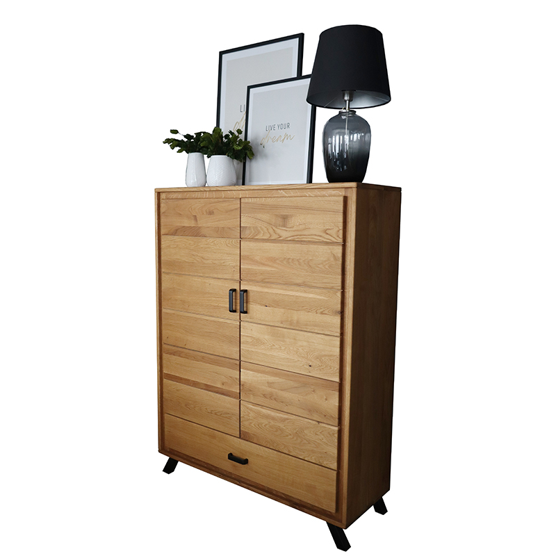 Sideboard aus massiver Eiche mit grosser Schublade