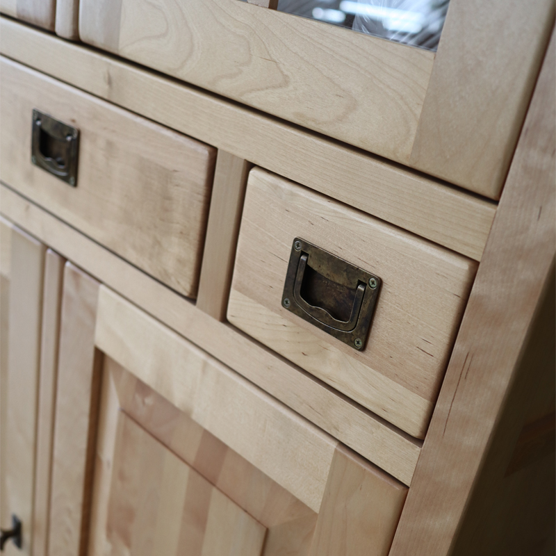 Cabinet from solid wood